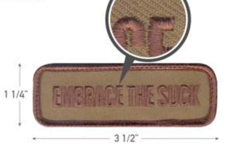 Embrace The Suck Morale Patch