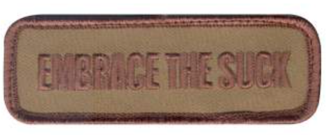 Embrace The Suck Morale Patch