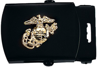 Web Belt Buckles With USMC Emblem