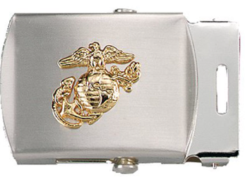 Web Belt Buckles With USMC Emblem