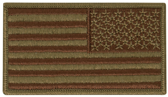 OCP USAF Spice Brown Flag Patch