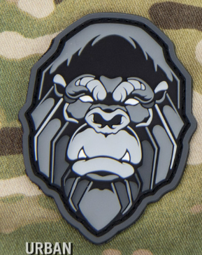 Gorilla Head PVC Patch