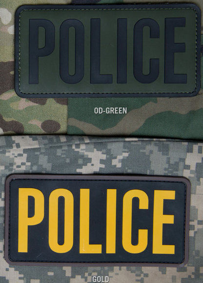POLICE 6x3 PVC Patch