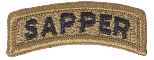 Army OCP Sapper Tab