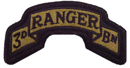Army OCP 75th Ranger 3rd Battalion Scroll Patch