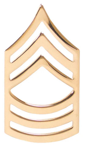 Army Gold Chevron Rank Pin