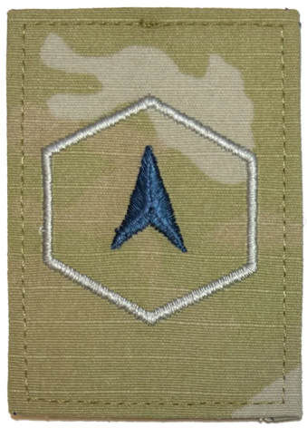 Space Force Rank: Specialist 1 - OCP with Hook
