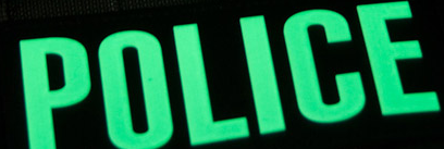 POLICE 6x3 PVC Patch