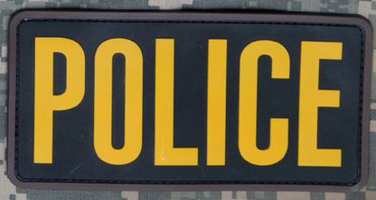 POLICE 6x3 PVC Patch