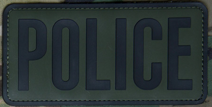 POLICE 6x3 PVC Patch