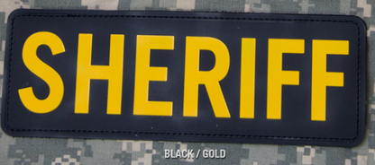SHERIFF 8.5x3 PVC Patch