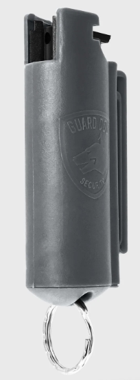 QUICK ACTION PEPPER GEL, HARD CASE WITH BELT CLIP