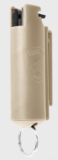 QUICK ACTION PEPPER GEL, HARD CASE WITH BELT CLIP