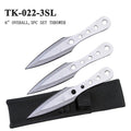 3pc Stainless Throwing Knife Set
