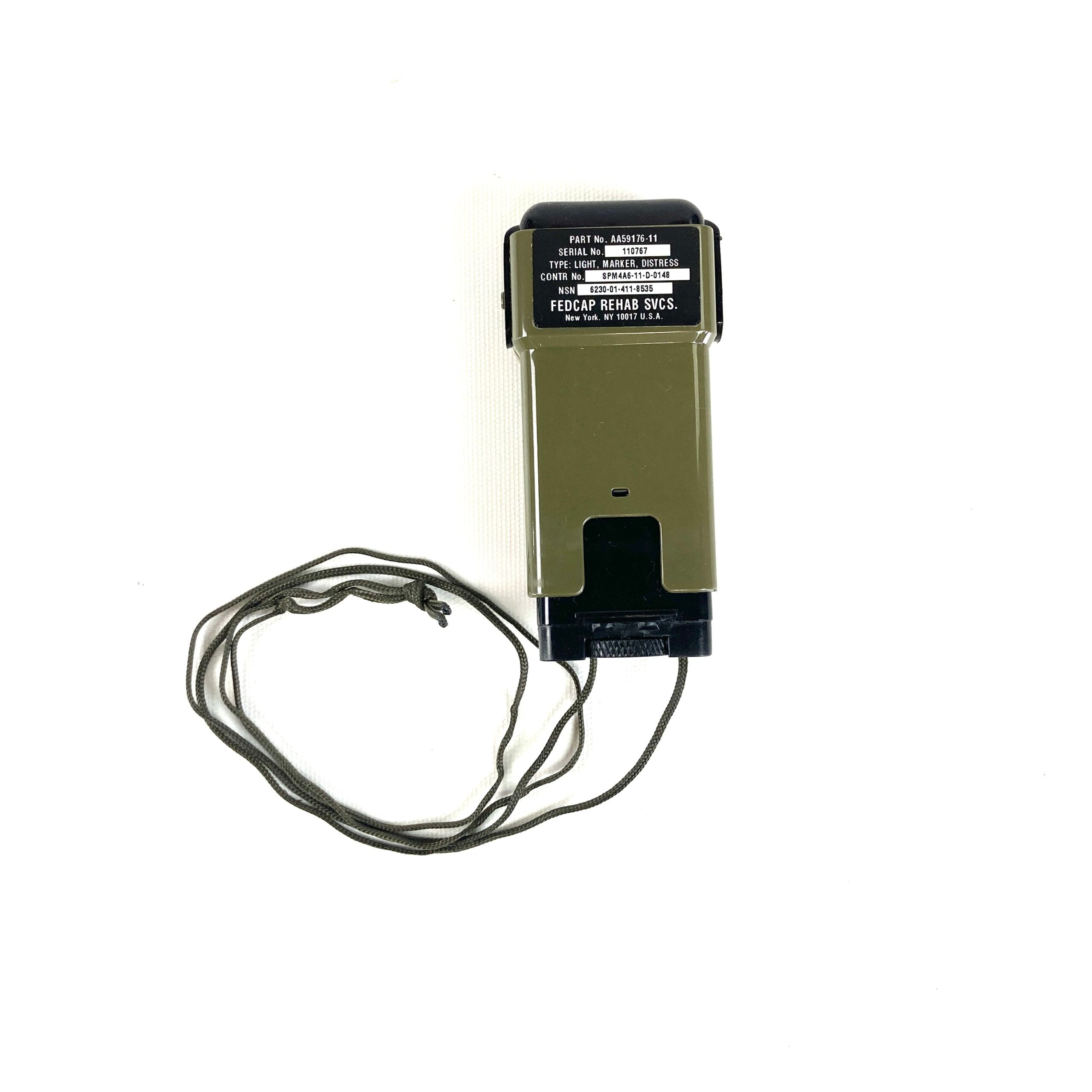 USGI FRS/MS-2000 DISTRESS SIGNAL STROBE BEACON, IR & VISIBLE BEACON