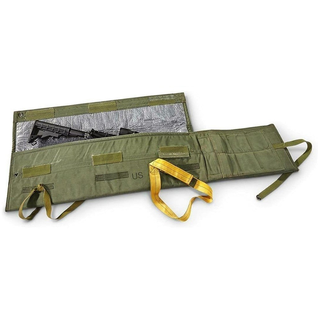 USGI Military Padded Nylon Canvas Parachute Rifle Case