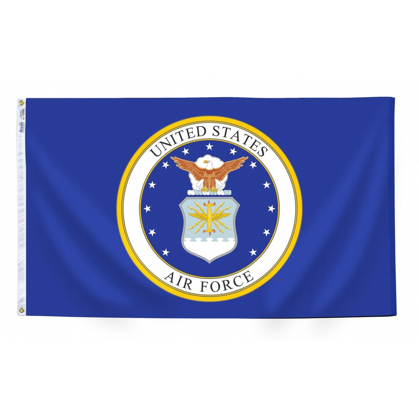 AIR FORCE ROUND LOGO FLAG