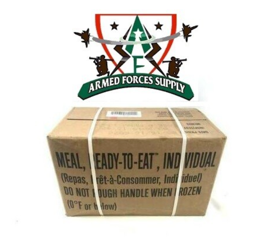 MILITARY MRE FULL CASE OF 12 MEALS
