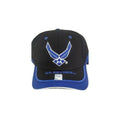 Royal Blue Wings & Stripe Bill United States Air Force Hat