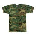 Woodland Camo T-Shirt With Pocket