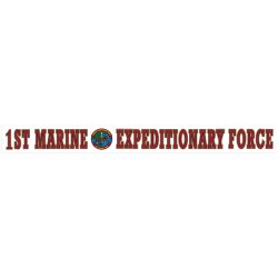 Mylar Decal - 1st Marine Expeditionary Force Decal