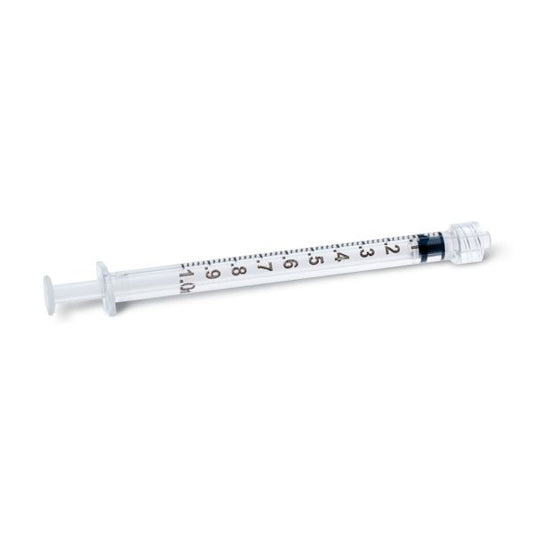 Exel 1ML Luer Lock Tip Disposable Syringe without needle