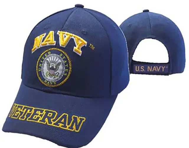 Navy Emblem w/ Veteran Cap