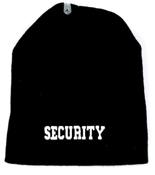 Embroidered Beanies Security