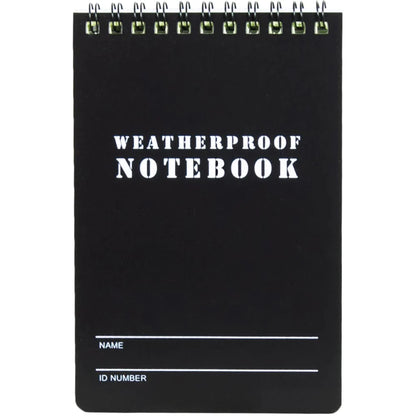 MILITARY STYLE WEATHERPROOF NOTEBOOK