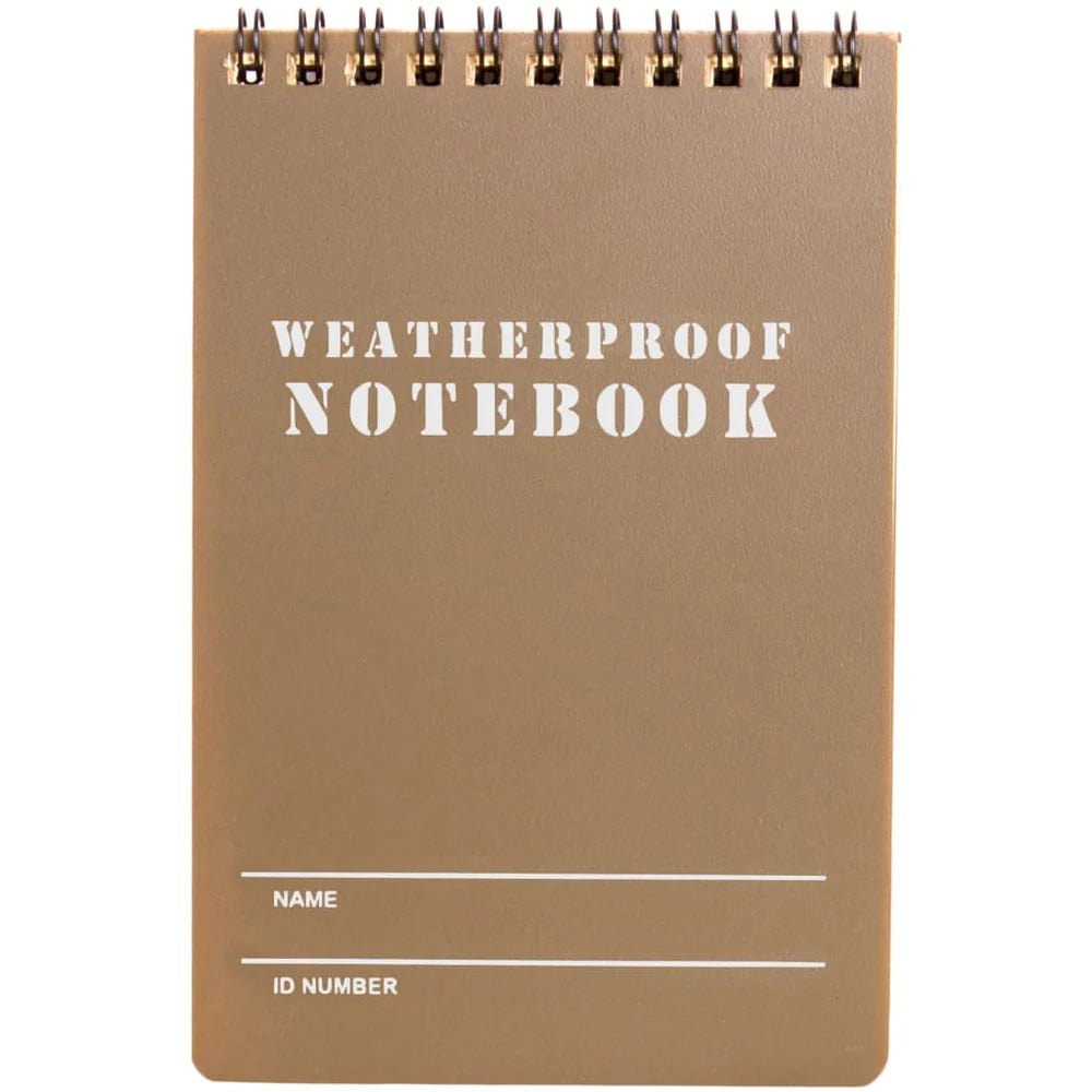 MILITARY STYLE WEATHERPROOF NOTEBOOK