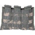 USGI MOLLE II M4 TRIPLE MAG POUCH ACU/UCP