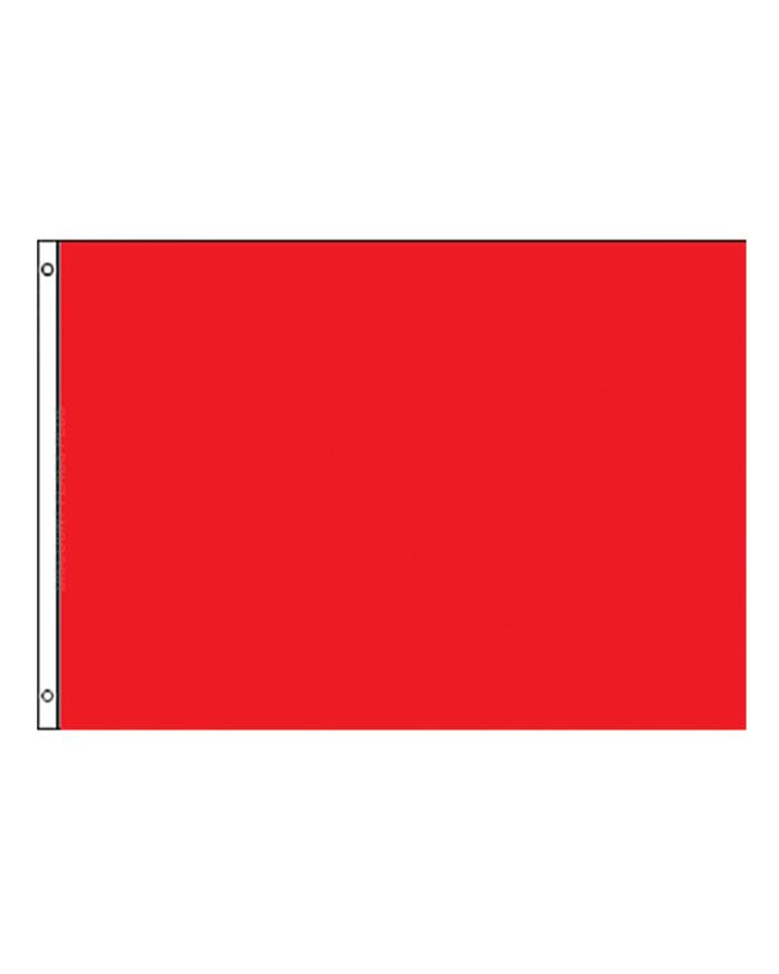 Perrini Poly Nylon 3x5 Red Flag