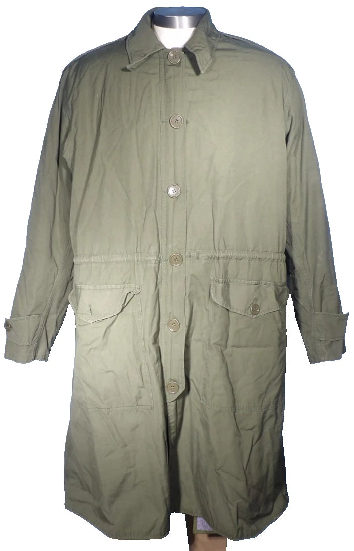 Vintage M-51 PARKA COAT ARMY NORWEGIAN MILITARY JACKET W/ WOOL LINER SIZE SMALL