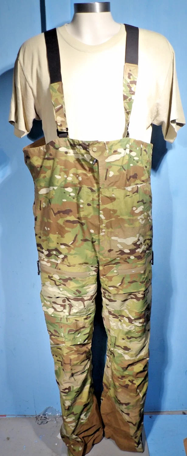 SILKA ARROWHEAD WET WEATHER PROTECTIVE HALF BIB PANTS-MDW MULTICAM/OCP XL
