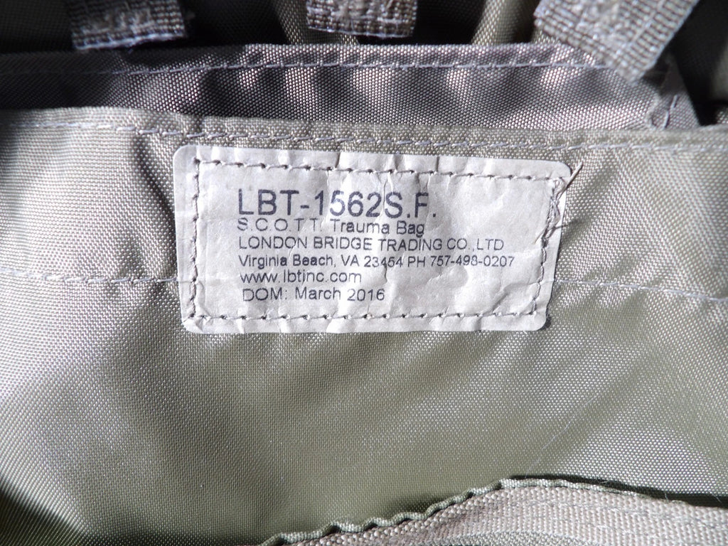 LONDON BRIDGE TRADING LBT-1562SF S.C.O.T.T TRAUMA BAG COYOTE BROWN
