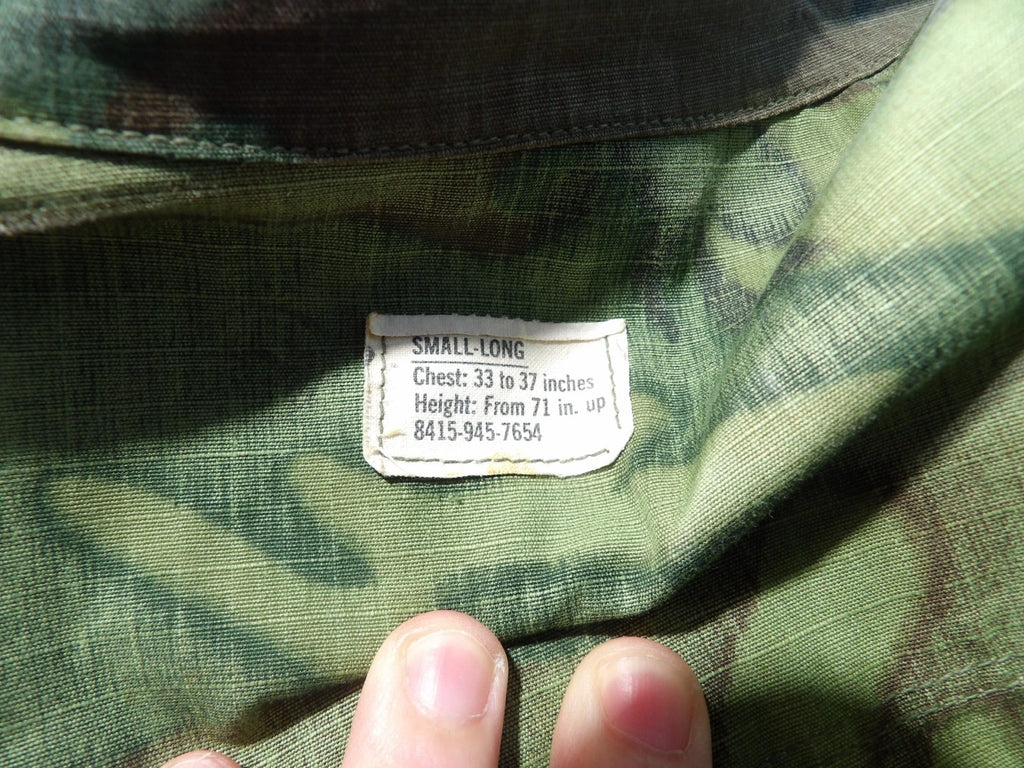 VINTAGE ERDL SLANT POCKET POPLIN SHIRT SMALL LONG