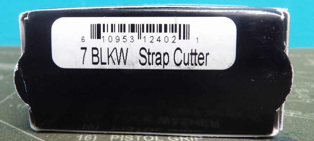 BENCHMADE RESCUE HOOK 7BLKW STRAP CUTTER WITH SHEALTH