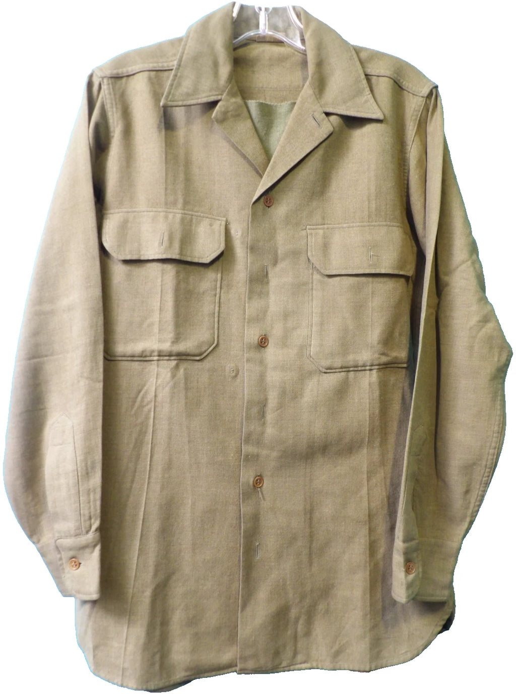 VINTAGE WW2 SHIRTS & TROUSERS, SHIRTS 14.5 x 32/33, TROUSERS WAIST 28 INSEAM 33