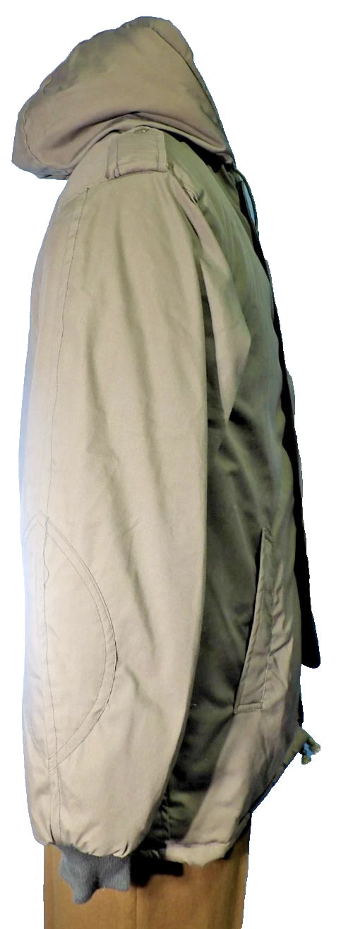 IDF ISRAELI ARMY DUBON WINTER COAT QUILTED LINER OLIVE GREEN MEDIUM