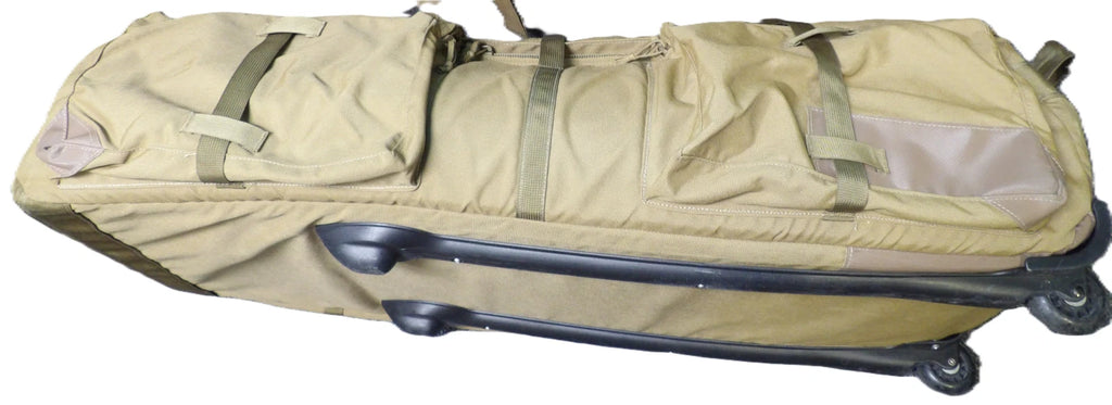 LONDON BRIDGE TRADING LBT 2467A COYOTE WHEELED PADDED DEPLOYMENT BAG