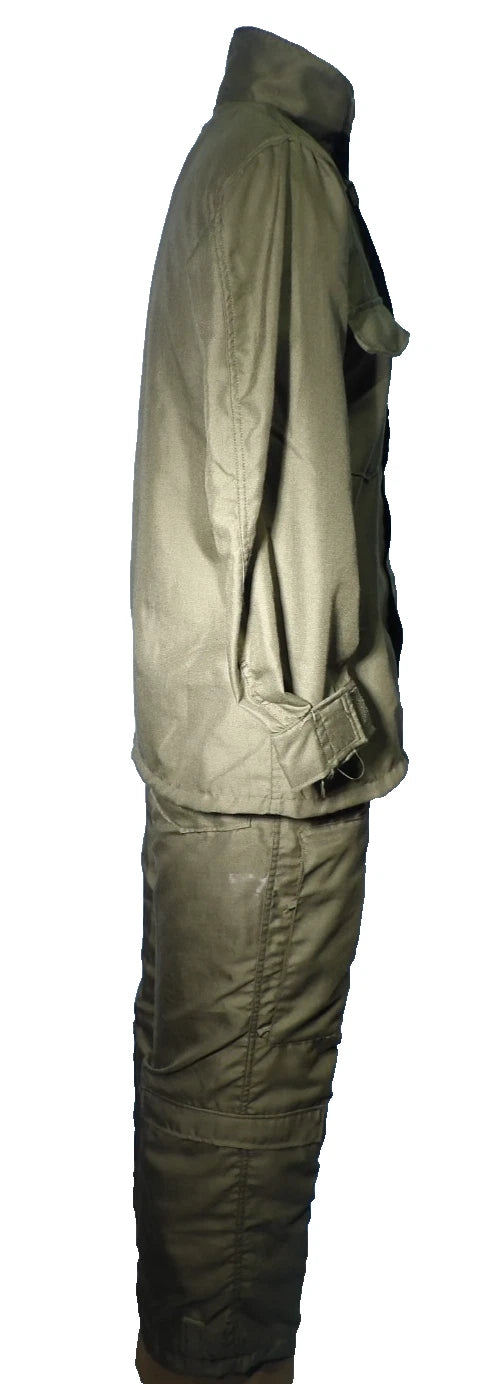 US VIETNAM 2 PIECE FLIGHT SUIT FLYERS HW SHIRT & PANTS MEDIUM SHORT OG106