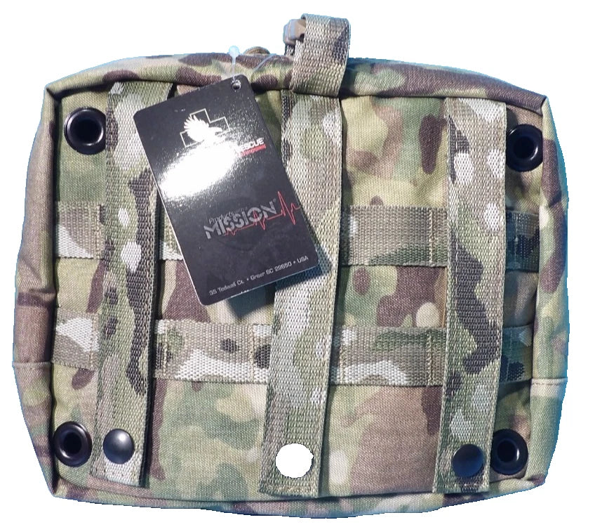 NORTH AMERICAN RESCUE MULTICAM NAR-4 CHEST POUCH