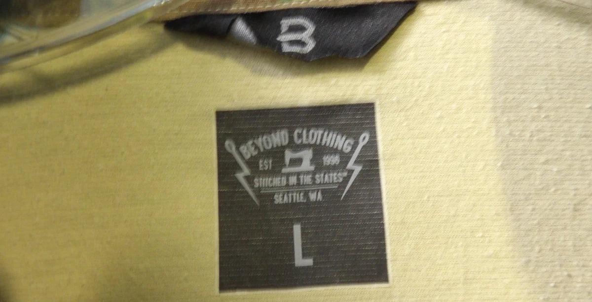 BEYOND CLOTHING A9 MISSION SHIRT MULTICAM LARGE
