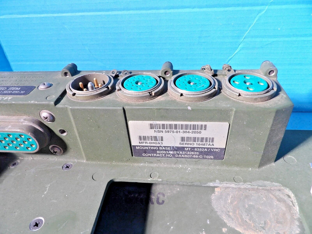 RADIO MOUNTING BASE MT-6352A/VRC POWER TRAY SINCGARS MTG HMMWV LMTV HUMVEE