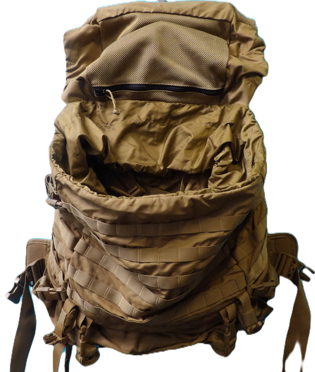 COMPLETE USMC MAIN PACK FILBE COYOTE RUCKSACK W/ POUCHES