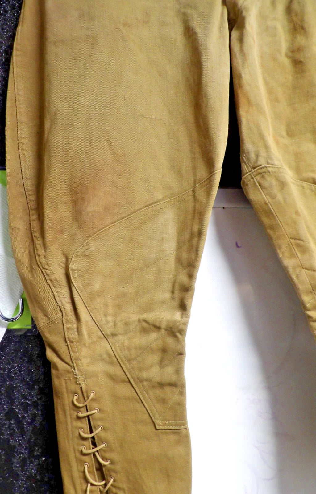 WW1 US M-1912 DOUGHBOY UNIFORM BREECHES PANTS TROUSERS DATED 1917