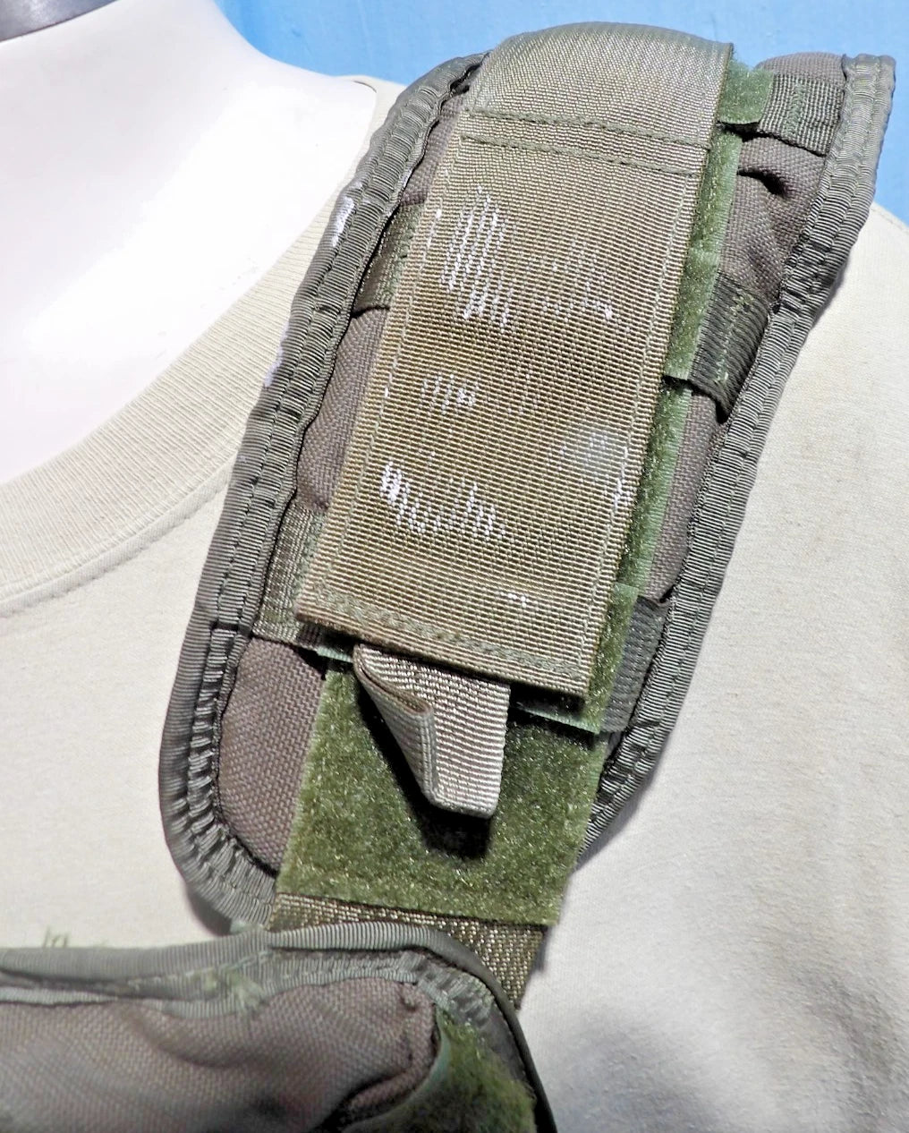 MSA PARACLETE CVC MOLLE PLATE CARRIER SMOKE GREEN ONE SIZE