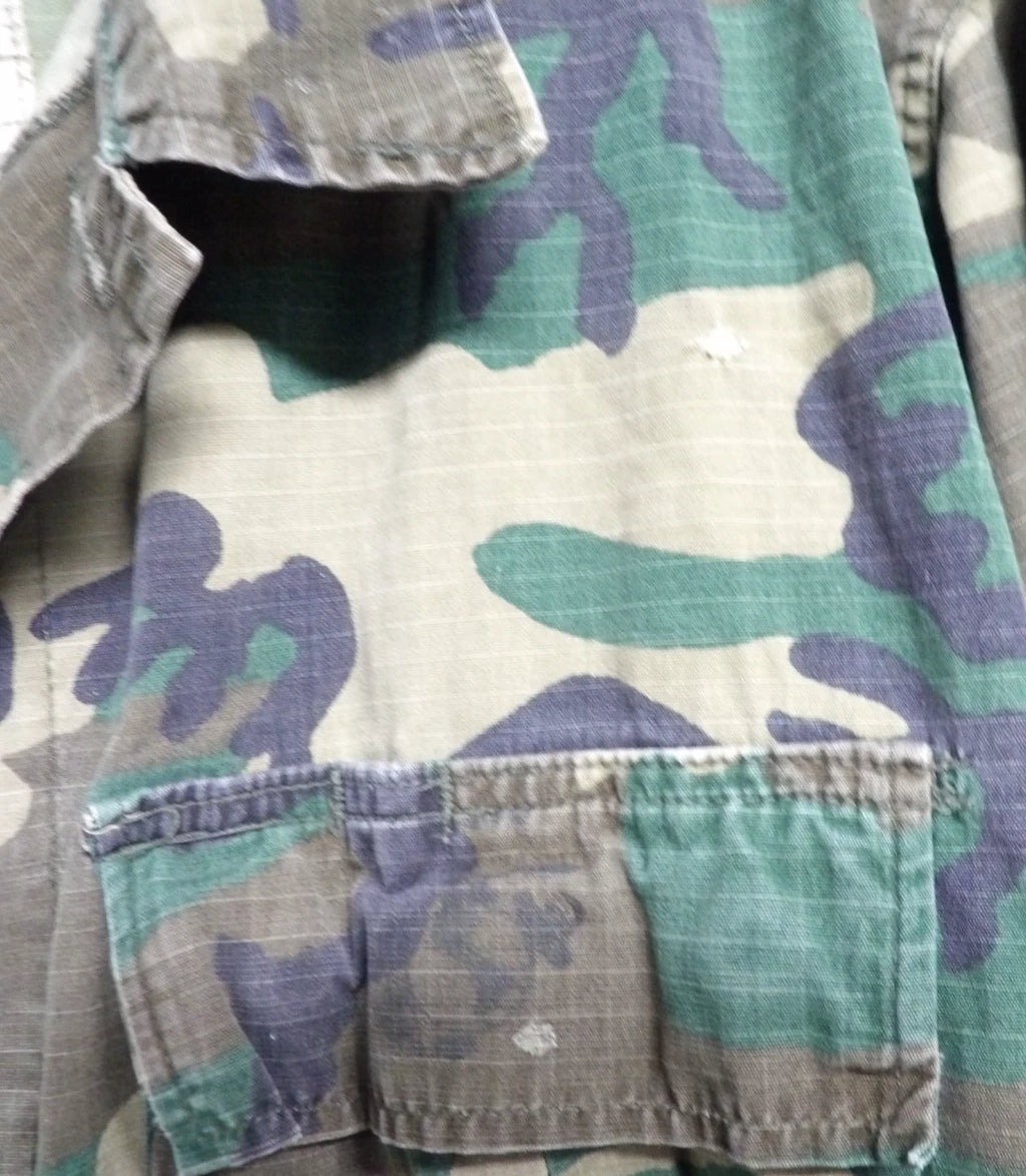 VINTAGE VIETNAM ERDL HOT WEATHER CAMO DSA 70s USMC SMALL SHORT