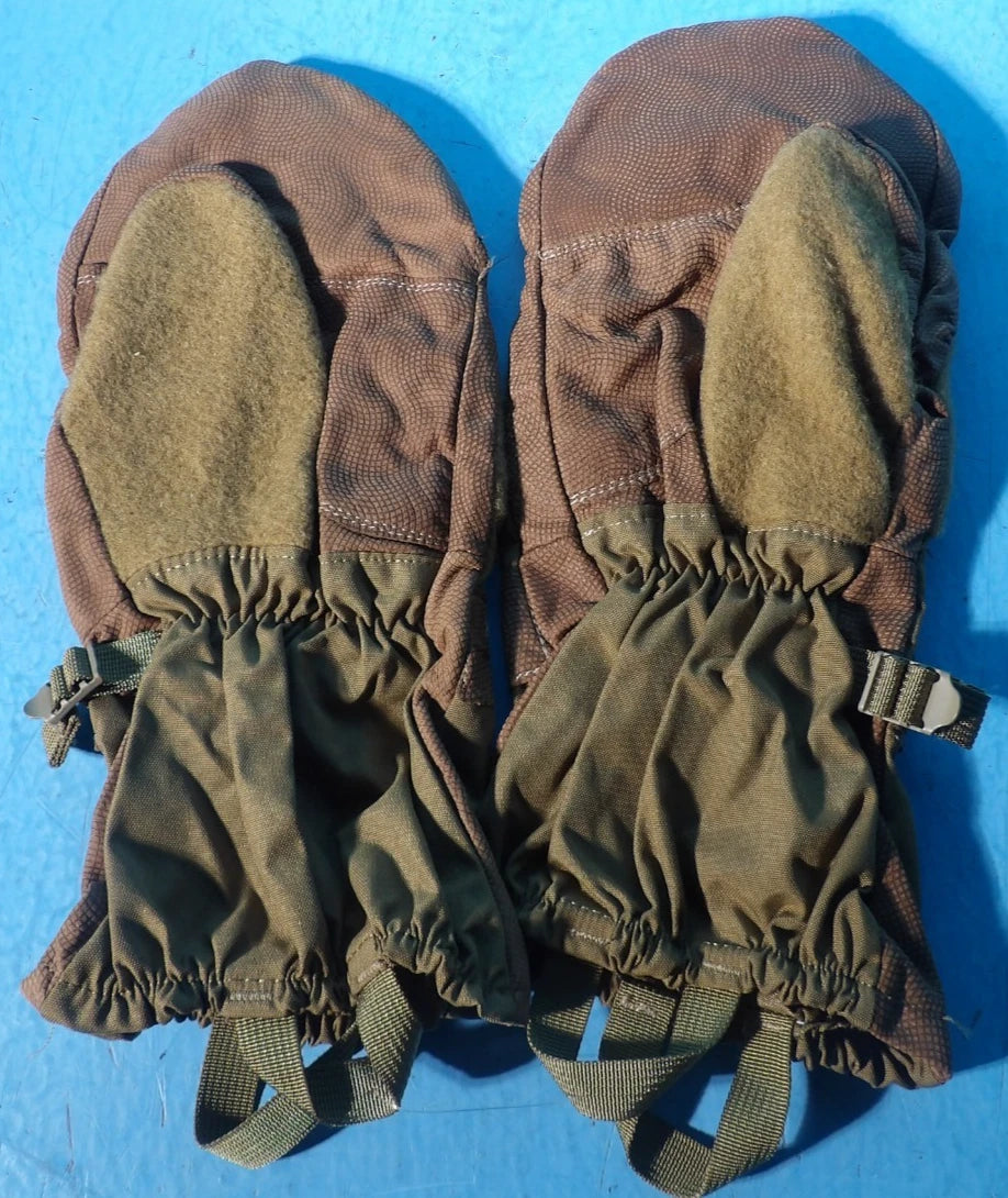 GOROG EXTREME COLD WEATHER SNIPER SHOOTING MITTEN COYOTE W/LINER SIZE LARGE