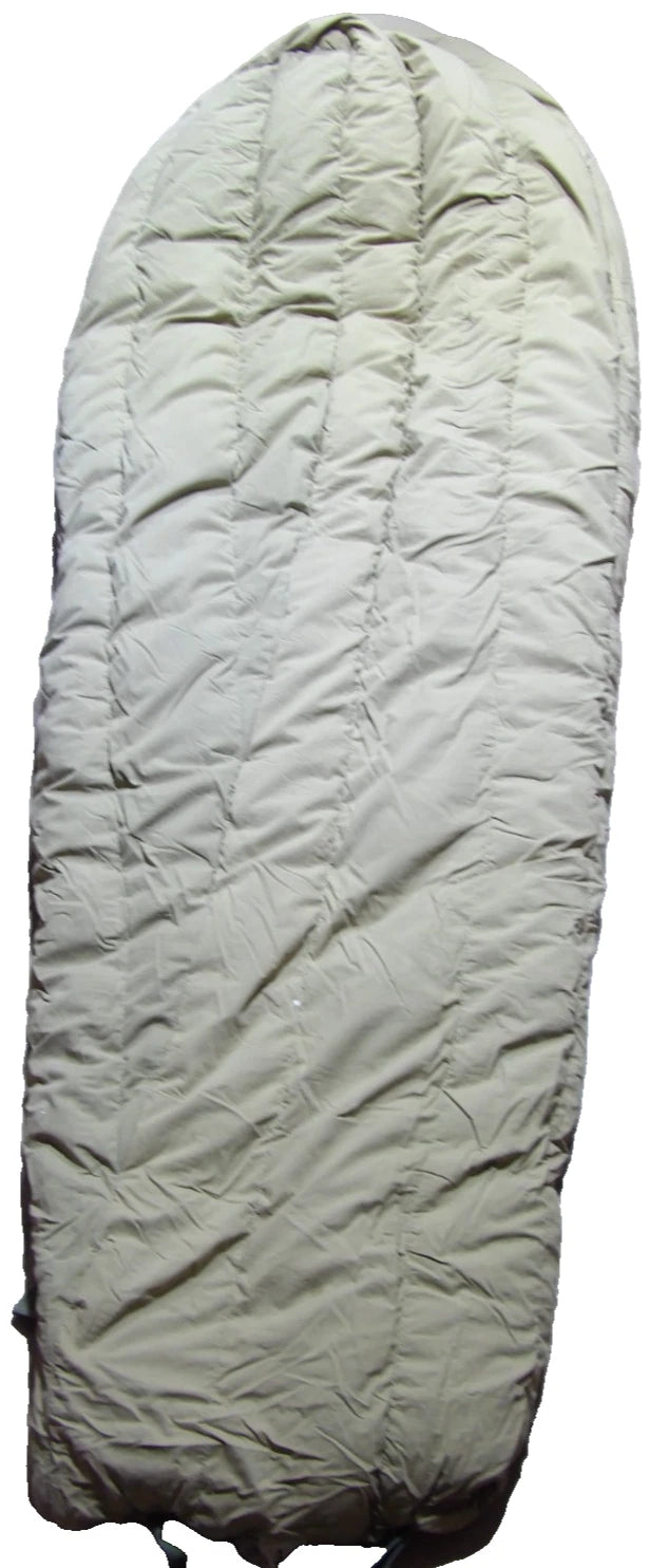 VTG USGI M-1949 MOUNTAIN SLEEPING BAG DOWNFILLED ARCTIC SIZE LARGE WITH COVER